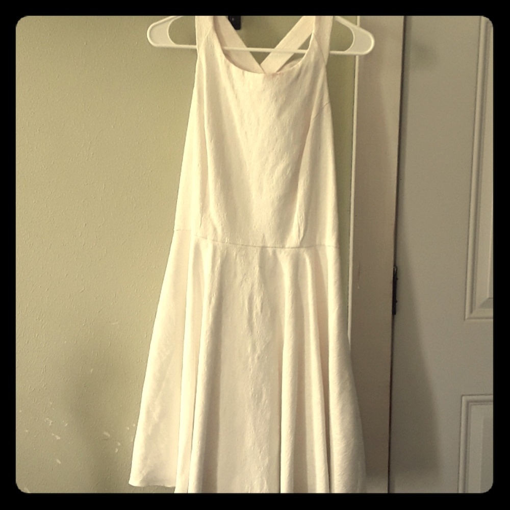 Beautiful white mini dress